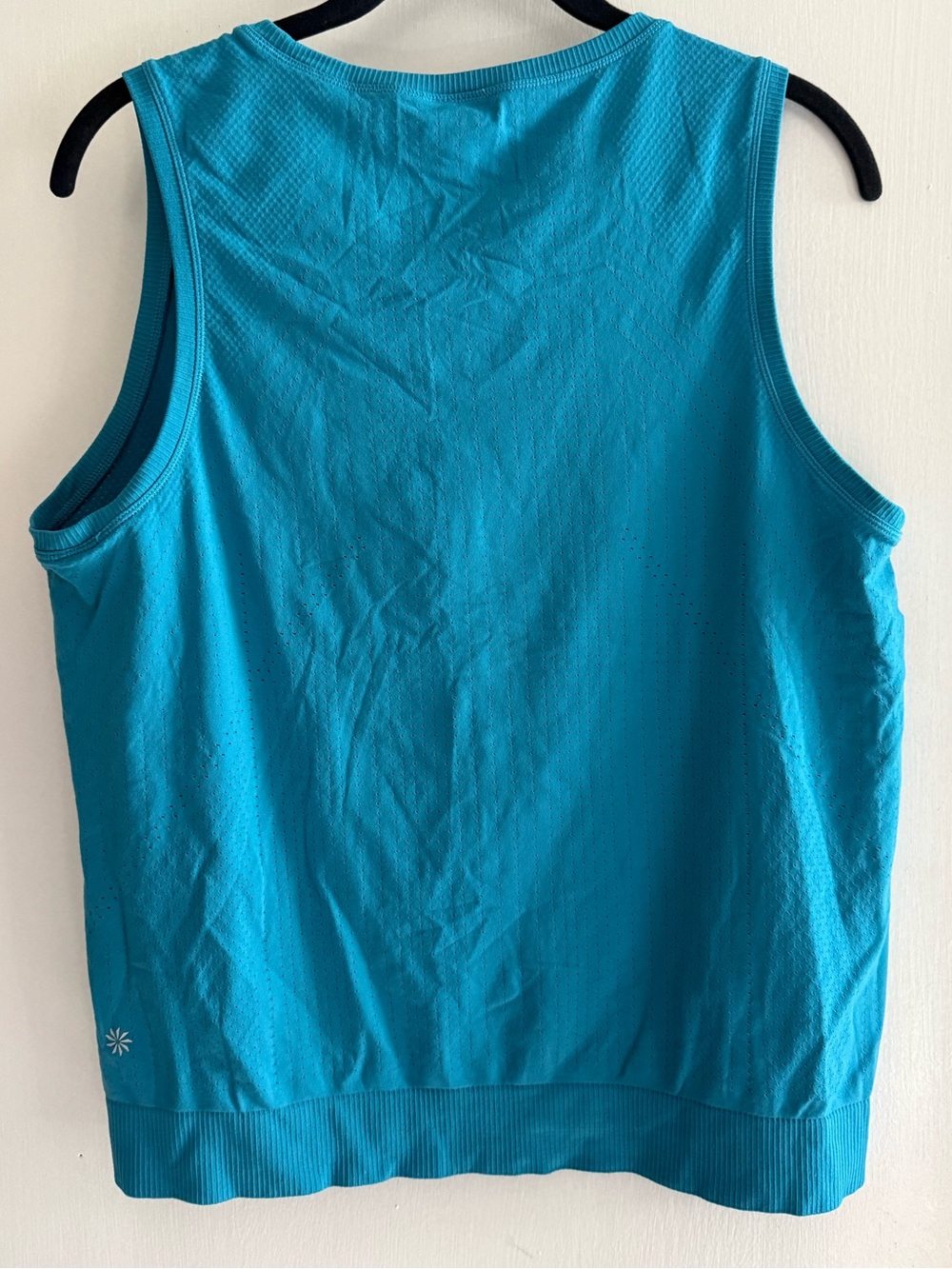 Athleta Bright Teal Sleeveless Tank Top Size L - Picture 2 of 6